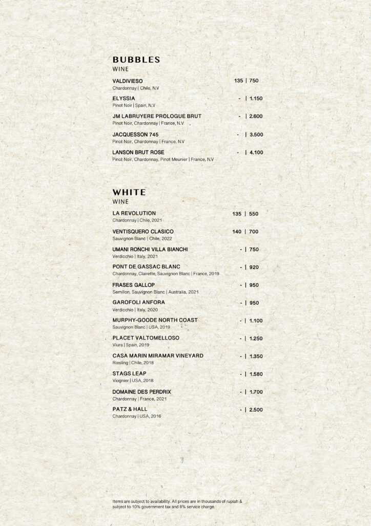 Maize Menu